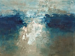 The Parting by Carla Segarra - Original Painting on Box Canvas sized 47x35 inches. Available from Whitewall Galleries